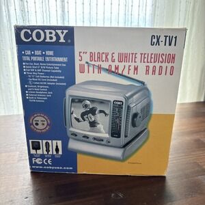Coby CX-TV1 5" Analog CRT Television